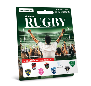 Carte Cadeau - Séjour Rugby | Wonderbox Connect