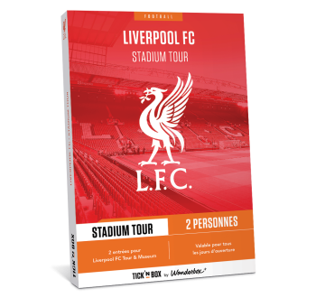 Coffret Cadeau Liverpool FC -  Stadium Tour en Duo