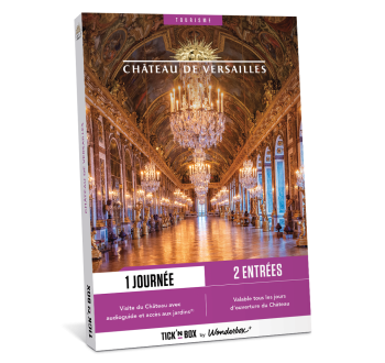 Coffret Cadeau Château de Versailles - Visite en Duo