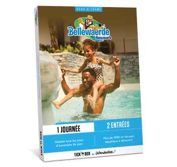 Coffret Cadeau Bellewaerde Aquapark - Journée en Duo