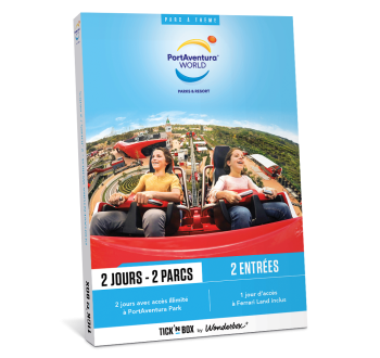 Coffret Cadeau PortAventura - 2 Jours en Duo