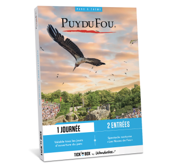 Coffret cadeau Puy du Fou - Journée en duo