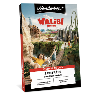 Coffret cadeau Walibi Belgique - Journée en Duo | Wonderbox Connect