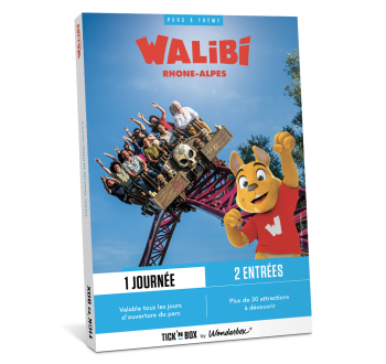 Coffret cadeau Walibi Rhône-Alpes - Journée en Duo