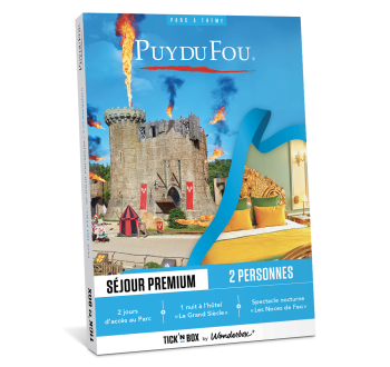 Coffret cadeau Puy du Fou - Séjour Premium en Duo