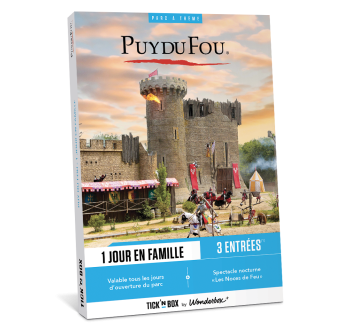 Coffret cadeau Puy du Fou - Journée en Famille