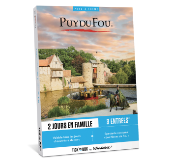 Coffret cadeau Puy du Fou - 2 Jours en Famille