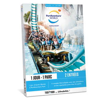 Coffret cadeau Port Aventura - Journée en Duo