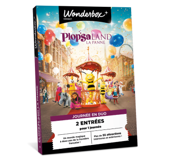 Coffret Cadeau Plopsaland De Panne - Journée en Duo