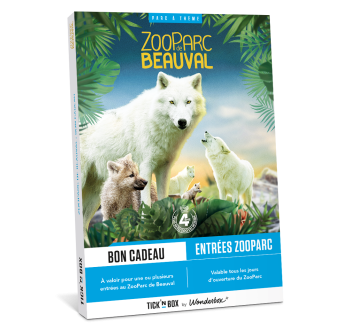 Coffret Cadeau ZooParc de Beauval - Bon Cadeau Montant Variable