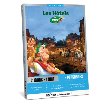 Coffret cadeau Parc Astérix - Séjour en Duo