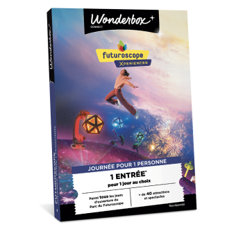 Coffret cadeau Futuroscope - Journée Solo | Wonderbox Connect