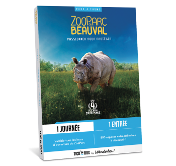 Coffret cadeau ZooParc de Beauval - Journée en Solo