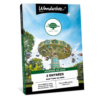 Coffret Cadeau Jardin d'Acclimatation - Journée en Duo | Wonderbox Connect