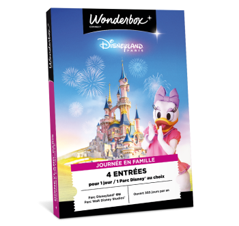 Coffret Cadeau Disneyland Paris - Journée en Famille