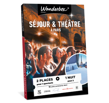 Coffret Cadeau multi théâtre - Séjour et Théâtre | Wonderbox Connect