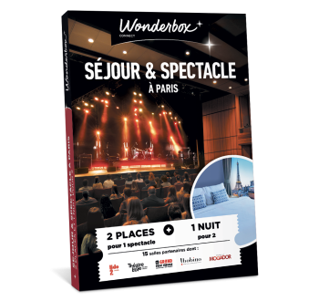 Coffret Cadeau multi spectacle - Séjour et Spectacle | Wonderbox Connect