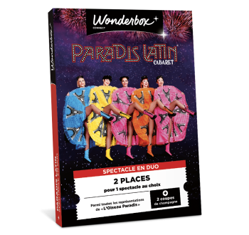 Coffret Cadeau Paradis Latin - Revue et Champagne en Duo