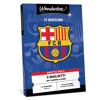 Cofanetto Regalo FC Barcelona - Partita per due | Wonderbox Connect