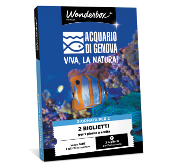 Cofanetto Regalo Acquario di Genova - Un Viaggio nel Mare | Wonderbox Connect