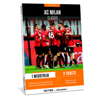 Geschenkdoos AC Milan Classic - Wedstrijdtickets voor Twee | Wonderbox Connect